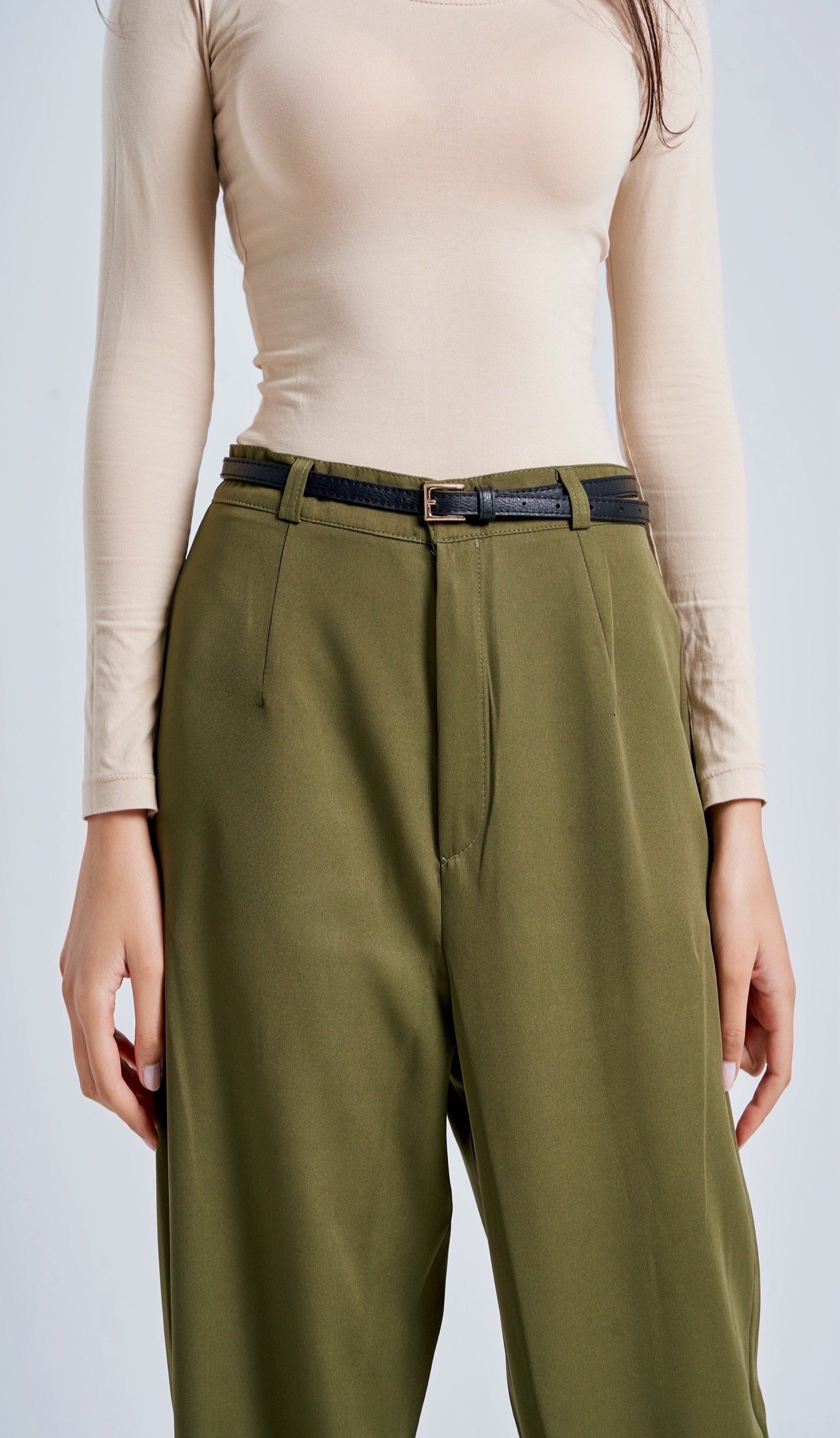 Elegant High-Waist Wide Leg classic Pants