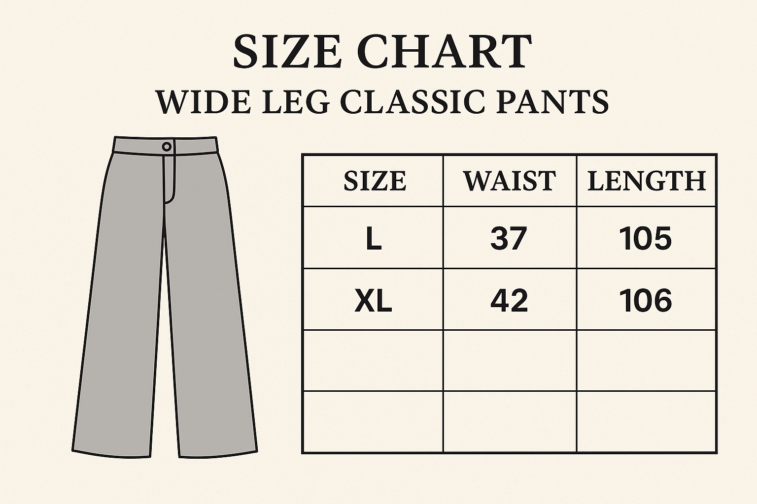 Elegant High-Waist Wide Leg classic Pants